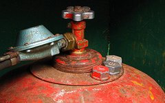 Газовый баллон. Фото с thenews.kz Газовый баллон. Фото с thenews.kz