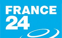Логотип телеканала France 24.