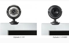 Defender C-110 (слева) и Defender C-1310HD (справа) Defender C-110 (слева) и Defender C-1310HD (справа)