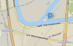 Место происшествия. Иллюстрация с maps.rambler.ru Место происшествия. Иллюстрация с maps.rambler.ru