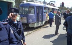 Место взрыва в Днепропетровске. Фото с сайта censor.net.ua Место взрыва в Днепропетровске. Фото с сайта censor.net.ua