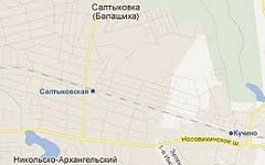 Салтыковка на карте. Изображение с сайта maps.google.ru Салтыковка на карте. Изображение с сайта maps.google.ru