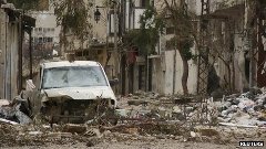 Результаты волнений в Сирии; фото взято с сайта BBC Результаты волнений в Сирии; фото взято с сайта BBC