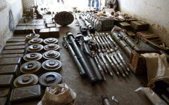 Тайник боевиков. Фото с сайта Национального антитеррористического комитета