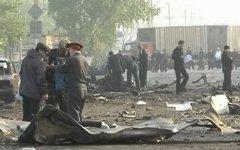 Последствия теракта в Махачкале. Кадр Первого канала