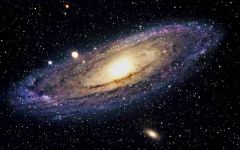 Галактика Андромеда. Фото с сайта scienceandart.com
