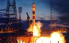 Космодром Байконур. Фото с сайта atlasaerospace.net