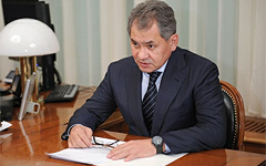 Сергей Шойгу, фото с сайта government.ru Сергей Шойгу, фото с сайта government.ru