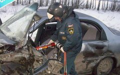 Последствия аварии. Фото с официального сайта МЧС РФ