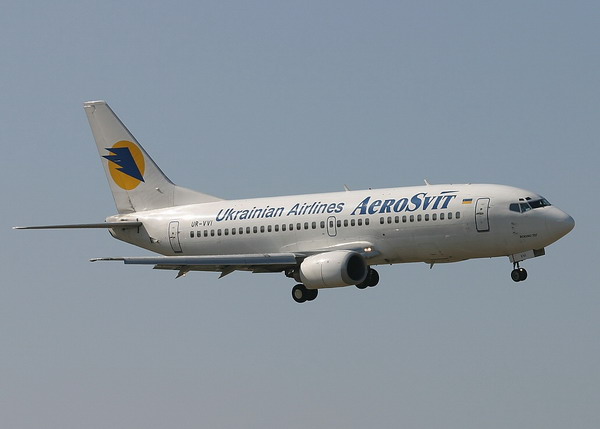 Фото с сайта aerosvit.com