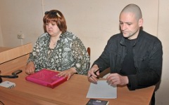 Виолетта Волкова и Сергей Удальцов. Фото с сайта simbiblis.livejournal.com Виолетта Волкова и Сергей Удальцов. Фото с сайта simbiblis.livejournal.com