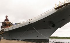 Авианосец «Викрамадитья» © РИА Новости, Павел Кононов Авианосец «Викрамадитья» © РИА Новости, Павел Кононов