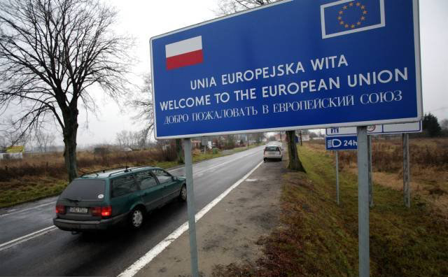 Российско-польская граница. Фото с сайта agencjagazeta.pl