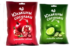 Леденцы «Юлькины сосульки». Фото с сайта sostav.ru Леденцы «Юлькины сосульки». Фото с сайта sostav.ru