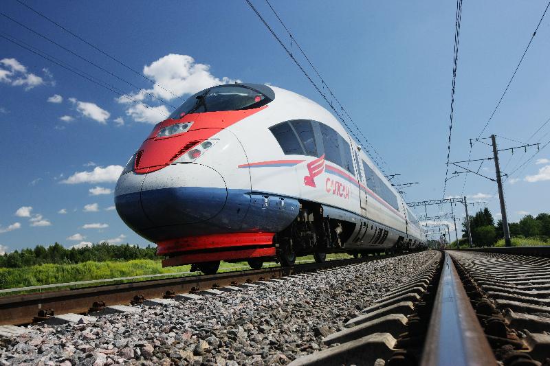 Скоростной поезд. Фото с сайта rzd.ru