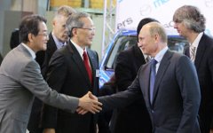 Путин на открытии завода во Владивостоке © РИА Новости, Виталий Аньков Путин на открытии завода во Владивостоке © РИА Новости, Виталий Аньков
