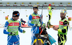Российские биатлонисты. Фото с сайта biathlonworld.com Российские биатлонисты. Фото с сайта biathlonworld.com