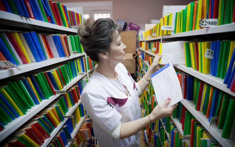 Регистратура в поликлинике. © KM.RU