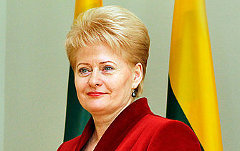 Даля Грибаускайте. Фото с сайта wikimedia.org Даля Грибаускайте. Фото с сайта wikimedia.org