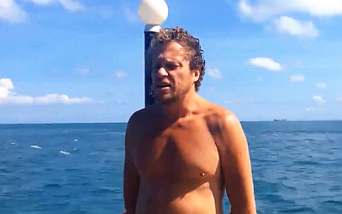 Сергей Полонский. Стоп-кадр с видео в YouTube Сергей Полонский. Стоп-кадр с видео в YouTube