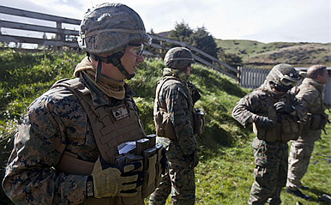 Морские пехотинцы США. Фото с сайта marines.mil