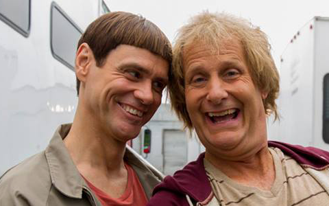 Кадр со съемок фильма «Тупой и еще тупее 2». Фото со страницы проекта в Facebook