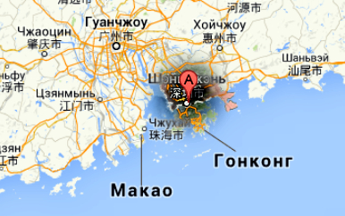 Место происшествия на карте. Изображение сервиса Google Maps