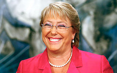 Мишель Бачелет. Фото с сайта eleccionesenchile.com Мишель Бачелет. Фото с сайта eleccionesenchile.com