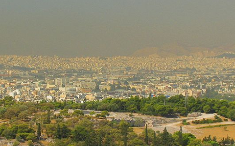 Смог в Афинах. Фото с сайта wikimedia.org Смог в Афинах. Фото с сайта wikimedia.org