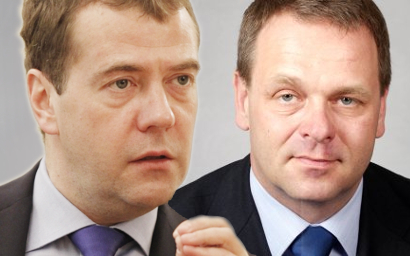 Дмитрий Медведев и Ян Вапаавуори. Коллаж © KM.RU Дмитрий Медведев и Ян Вапаавуори. Коллаж © KM.RU