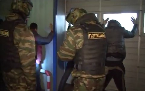 Операция «Вихрь-Антитеррор». Кадр из видео с YouTube Операция «Вихрь-Антитеррор». Кадр из видео с YouTube