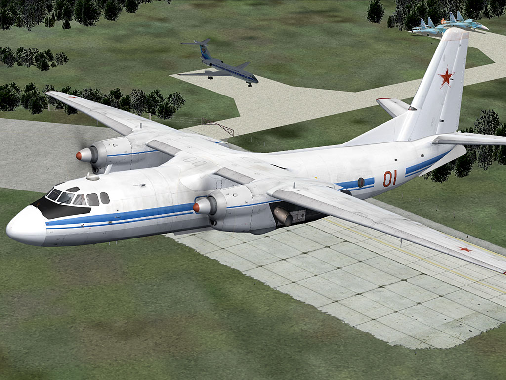 Ан-24. Фото с сайта scs.avsim.su Ан-24. Фото с сайта scs.avsim.su