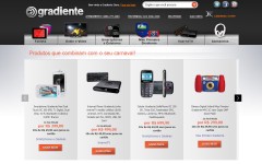 Скриншот сайта gradiente.com.br Скриншот сайта gradiente.com.br