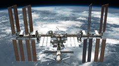 Международная космическая станция. Фото с сайта wikipedia.org