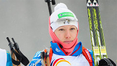 Анастасия Загоруйко. Фото с сайта biathlonrus.com