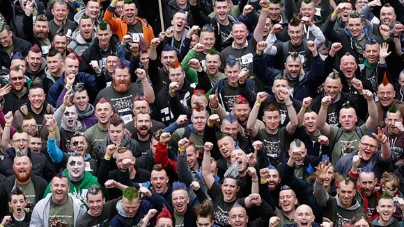 Участники флеш-моба. Фото с сайта guinnessworldrecords.com Участники флеш-моба. Фото с сайта guinnessworldrecords.com