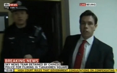 Марк Стоун во время прямого эфира Sky News Марк Стоун во время прямого эфира Sky News