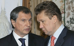 Игорь Сечин и Алексей Миллер © РИА Новости, Алексей Никольский Игорь Сечин и Алексей Миллер © РИА Новости, Алексей Никольский