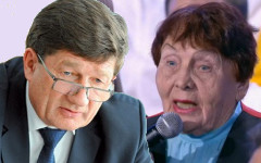 Вячеслав Двораковский и Алевтина Рапацевич. Коллаж © KM.RU  