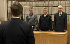 Суд над Д.Лаврентьевым и Д.Гробовым. Кадр телеканала НТВ