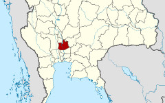Провинция Аюттхая на карте Thailand location map Провинция Аюттхая на карте Thailand location map
