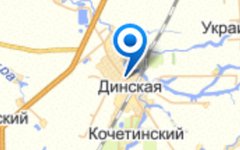 Станица Динская на карте. Иллюстрация с сайта maps.yandex.ru Станица Динская на карте. Иллюстрация с сайта maps.yandex.ru