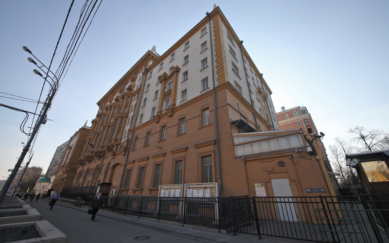 Посольство США в Москве © KM.RU, Алексей Белкин Посольство США в Москве © KM.RU, Алексей Белкин