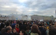 Акция оппозиции 6 мая в Москве. Фото пользователя Твиттер @nikbatalov Акция оппозиции 6 мая в Москве. Фото пользователя Твиттер @nikbatalov