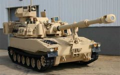 Самоходная гаубица М-109. Фото с сайта defenseindustrydaily.com Самоходная гаубица М-109. Фото с сайта defenseindustrydaily.com