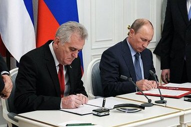 Томислав Николич и Владимир Путин. Фото с сайта kremlin.ru Томислав Николич и Владимир Путин. Фото с сайта kremlin.ru