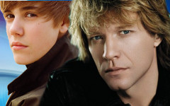 Джастин Бибер и Джон Бон Джови. Коллаж © KM.RU