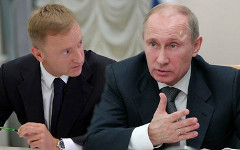 Дмитрий Ливанов и Владимир Путин. Коллаж © KM.RU Дмитрий Ливанов и Владимир Путин. Коллаж © KM.RU