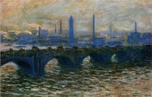 Картина Клода Моне «Мост Ватерлоо». Фото с сайта wikipaintings.org Картина Клода Моне «Мост Ватерлоо». Фото с сайта wikipaintings.org