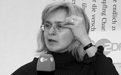 Анна Политковская. Фото с сайта wikipedia.org